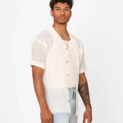 XXIII Ryda Button Up Shirt White -Nuvora Fit Sales 02045884 YW100 mens 00050