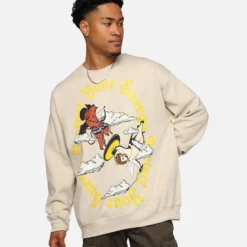Goat Crew Protect Your Energy Crewneck Stone