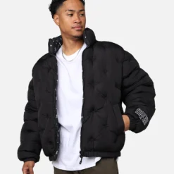 Ksubi Flight Puffer Jacket Black -Nuvora Fit Sales 02046023 YB001 mens 0010