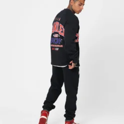 Goat Crew X UFC Michael Chandler Team Chandler Crewneck Navy -Nuvora Fit Sales 02046244 YN200 mens 0090