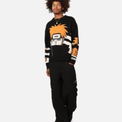 Goat Crew X Naruto Pain Knit Sweater Black/Off White 13 Goat Crew X Naruto Pain Knit Sweater Black/Off White -Nuvora Fit Sales 02046345 YB479 mens 0030