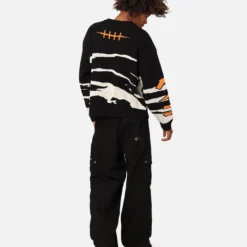 Goat Crew X Naruto Pain Knit Sweater Black/Off White 18 Goat Crew X Naruto Pain Knit Sweater Black/Off White -Nuvora Fit Sales 02046345 YB479 mens 0080
