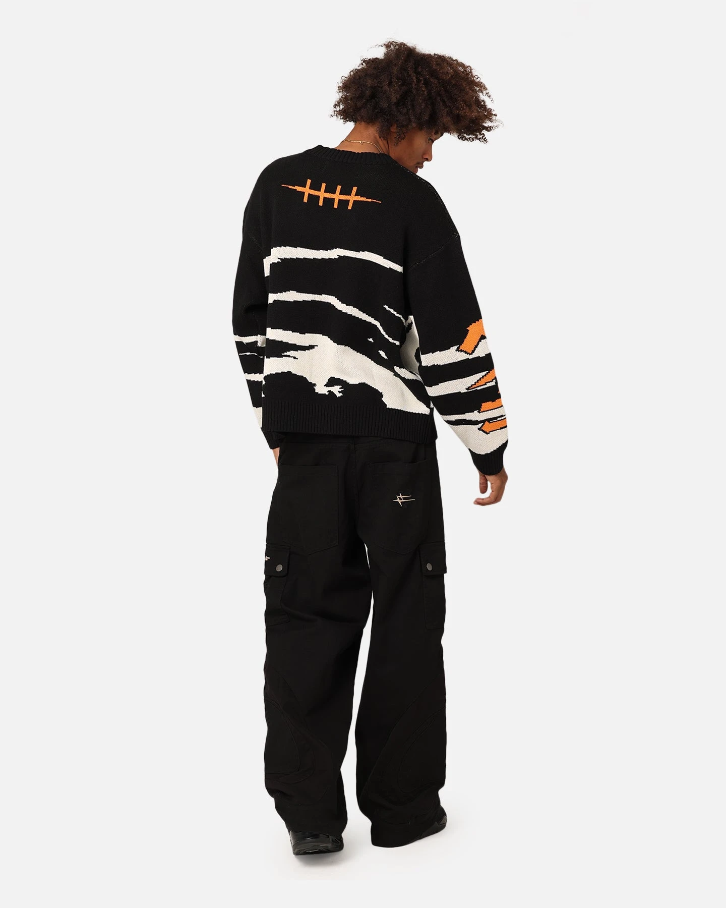 Goat Crew X Naruto Pain Knit Sweater Black/Off White 10 Goat Crew X Naruto Pain Knit Sweater Black/Off White - Image 8