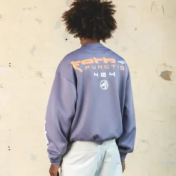 404 Form Crewneck Purple