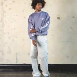 404 Form Crewneck Purple -Nuvora Fit Sales 02046602 YP200 mens 000040 scaled