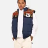 True Religion Southwestern Puffer Vest Dress Blue 2 True Religion Southwestern Puffer Vest Dress Blue -Nuvora Fit Sales 02046675 YD996 mens 00010