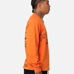 American Thrift X DC Batman Arkham Asylum Crewneck Neon Orange 15 American Thrift X DC Batman Arkham Asylum Crewneck Neon Orange -Nuvora Fit Sales 02047106 YN358 mens 0060