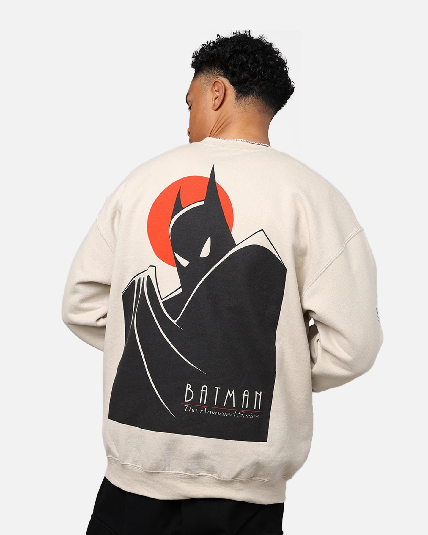 American Thrift X DC Batman The Animated Series Crewneck Sand 3 American Thrift X DC Batman The Animated Series Crewneck Sand