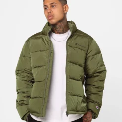 Champion Rochester Padded Puffer Jacket Park Ranger