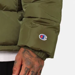 Champion Rochester Padded Puffer Jacket Park Ranger -Nuvora Fit Sales 02047172 YP693 mens 0070