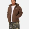 Champion Rochester Puffer Jacket Espresso Martini -Nuvora Fit Sales 02047176 YE090 mens 00010