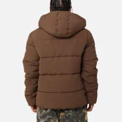 Champion Rochester Puffer Jacket Espresso Martini -Nuvora Fit Sales 02047176 YE090 mens 00040