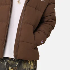 Champion Rochester Puffer Jacket Espresso Martini -Nuvora Fit Sales 02047176 YE090 mens 00070