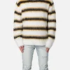 MNML Striped Mohair Sweater White -Nuvora Fit Sales 02047456 YW100 mens 0010