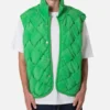 MNML Woven Puffer Vest Green -Nuvora Fit Sales 02047462 YG600 mens 0010