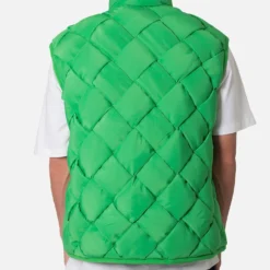 MNML Woven Puffer Vest Green -Nuvora Fit Sales 02047462 YG600 mens 0040