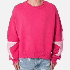 MNML Star Sweater Pink