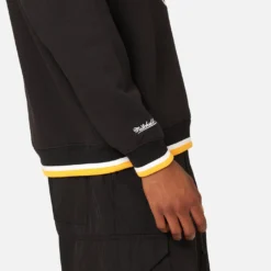 Mitchell & Ness Los Angeles Lakers Shooting Crewneck Black -Nuvora Fit Sales 02048561 YB001 mens 0080