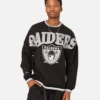 Mitchell & Ness Oakland Raiders Shooting Crewneck Black -Nuvora Fit Sales 02048562 YB001 mens 0010