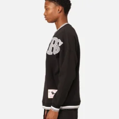 Mitchell & Ness Oakland Raiders Shooting Crewneck Black -Nuvora Fit Sales 02048562 YB001 mens 0060
