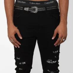 Saint Morta Bandana Summum Jean Black/White 16 Saint Morta Bandana Summum Jean Black/White -Nuvora Fit Sales 03004252 YB012 mens 00070