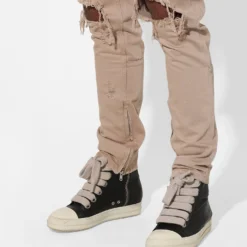 Saint Morta Destroyer Distressed Jeans Stone -Nuvora Fit Sales 03006968 YS400 mens 040