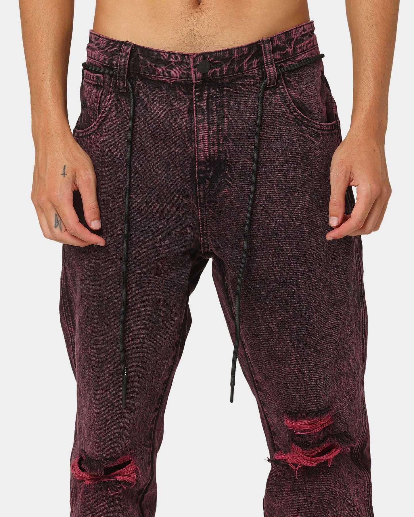 The Anti Order Post Dated Relaxed Jeans Acid Pink 5 The Anti Order Post Dated Relaxed Jeans Acid Pink - Image 3