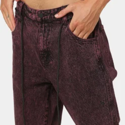 The Anti Order Post Dated Relaxed Jeans Acid Pink 17 The Anti Order Post Dated Relaxed Jeans Acid Pink -Nuvora Fit Sales 03006986 YA129 mens 0070