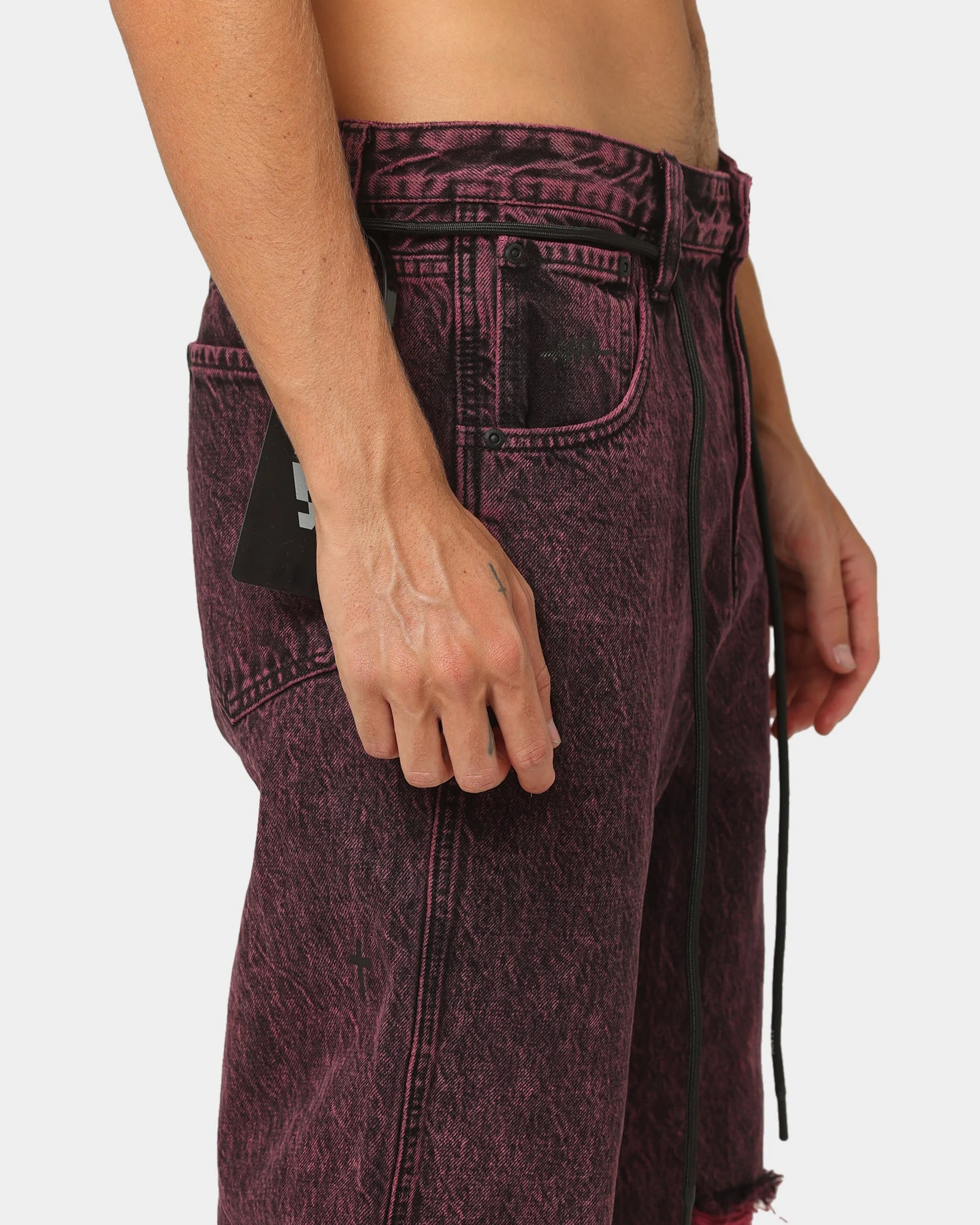 The Anti Order Post Dated Relaxed Jeans Acid Pink 11 The Anti Order Post Dated Relaxed Jeans Acid Pink - Image 9