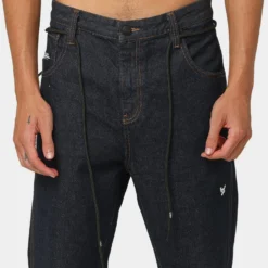 The Anti Order Post Dated Relaxed Jeans Dark Indigo -Nuvora Fit Sales 03006986 YD033 mens 0030