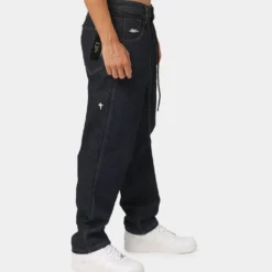 The Anti Order Post Dated Relaxed Jeans Dark Indigo -Nuvora Fit Sales 03006986 YD033 mens 0050