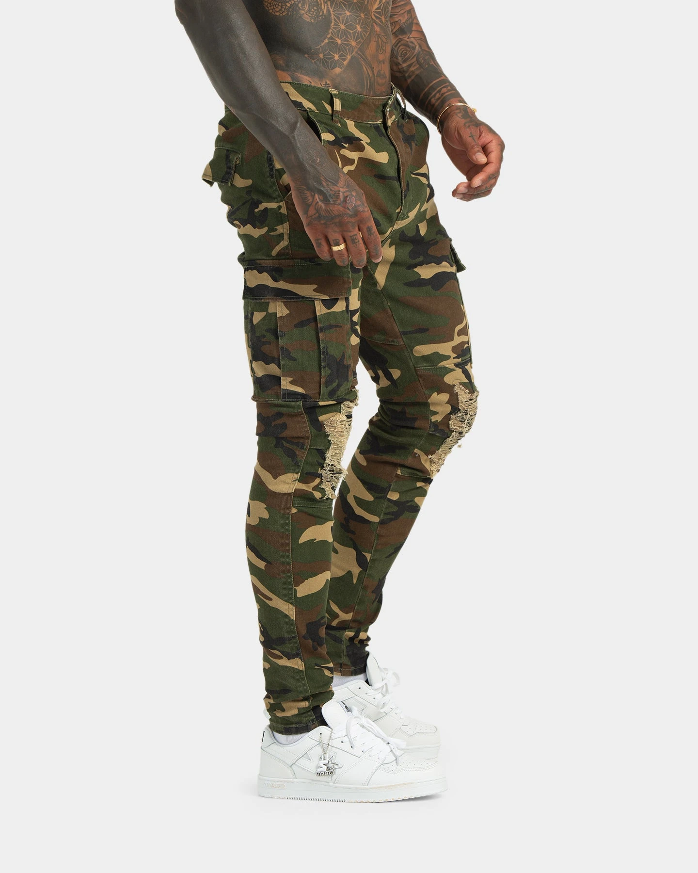 XXIII Sergeant Camo Ripped Jeans Camo 7 XXIII Sergeant Camo Ripped Jeans Camo - Image 5