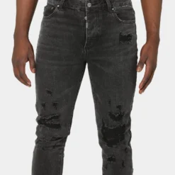 Dead Studios Venom Jeans Washed Black 12 Dead Studios Venom Jeans Washed Black -Nuvora Fit Sales 03007990 YW607 mens 0030