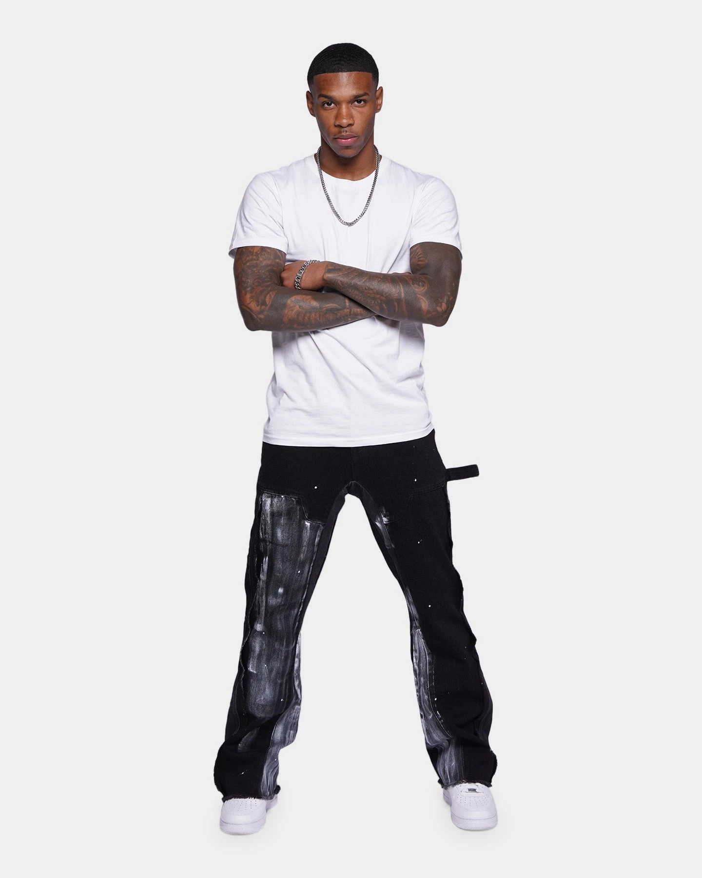 XXIII Frayed Seam Jeans Black 5 XXIII Frayed Seam Jeans Black - Image 3