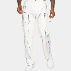 XXIII Cesare Painters Jeans White
