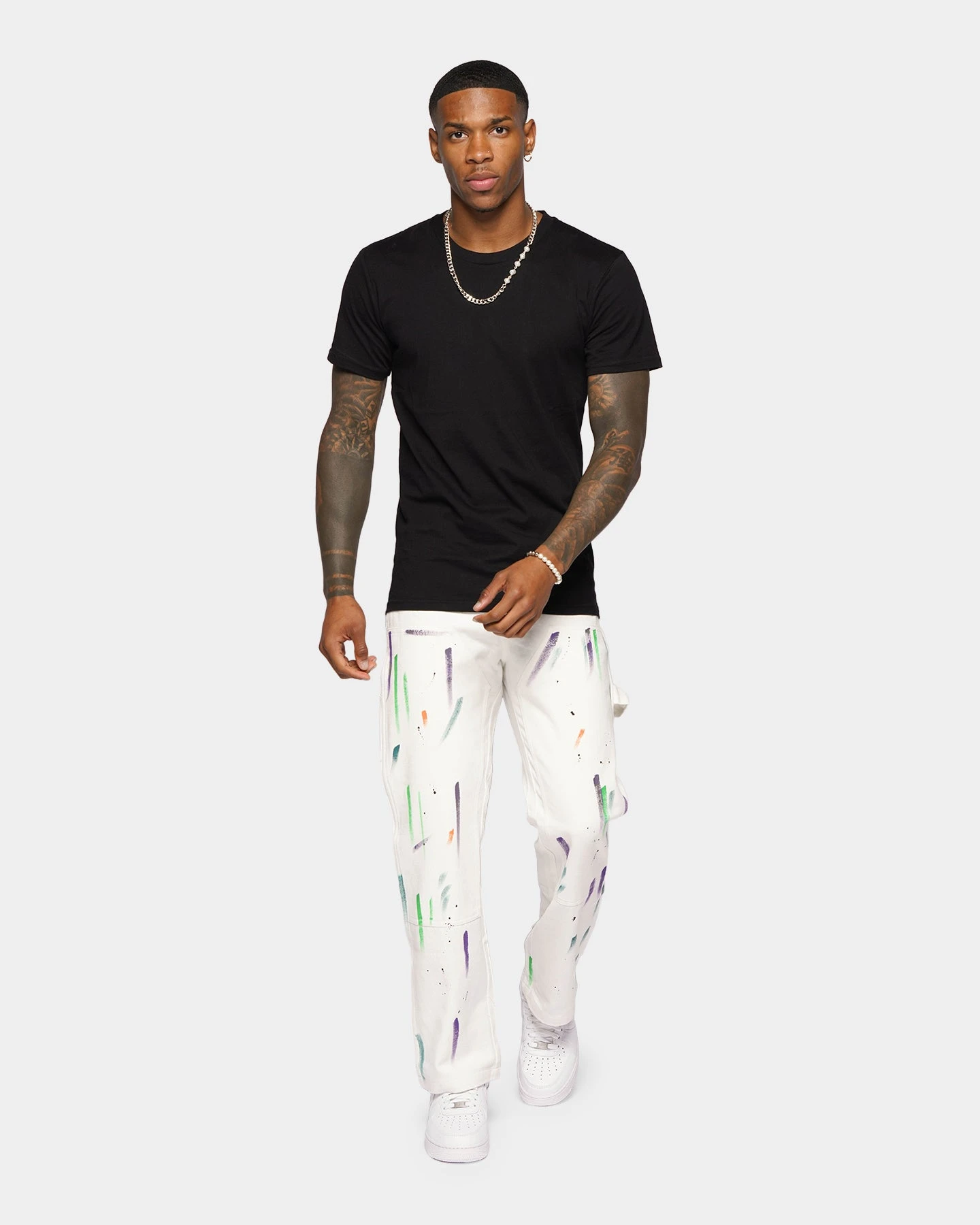 XXIII Cesare Painters Jeans White 4 XXIII Cesare Painters Jeans White - Image 2