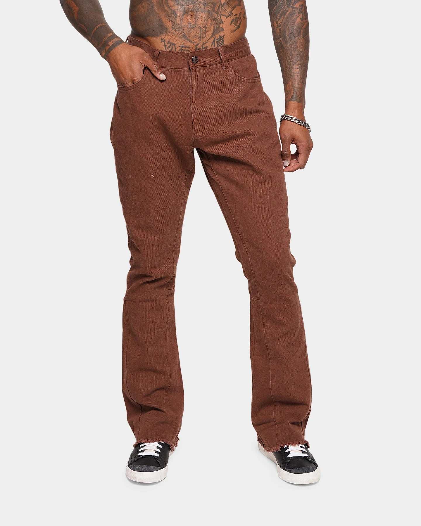 XXIII Leinster Flare Jeans Brown 3 XXIII Leinster Flare Jeans Brown
