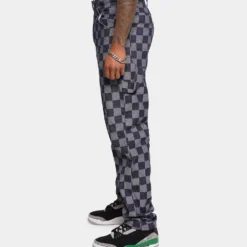 XXIII Checker Board Denim Jeans Blue 10 XXIII Checker Board Denim Jeans Blue -Nuvora Fit Sales 03008750 YX001 mens 0050