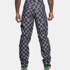 XXIII Checker Board Denim Jeans Blue 11 XXIII Checker Board Denim Jeans Blue -Nuvora Fit Sales 03008750 YX001 mens 0060