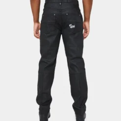 Carre Simplicite Waxed Slim Jeans Waxed Black -Nuvora Fit Sales 03008829 YW833 mens 0050