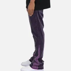 MNML B428 Corduroy Flare Denim Pants Purple -Nuvora Fit Sales 03009589 YP200 mens 00040