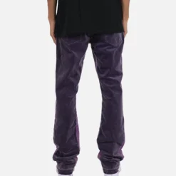 MNML B428 Corduroy Flare Denim Pants Purple -Nuvora Fit Sales 03009589 YP200 mens 00050