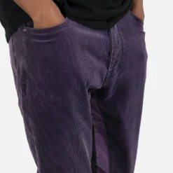 MNML B428 Corduroy Flare Denim Pants Purple -Nuvora Fit Sales 03009589 YP200 mens 00070