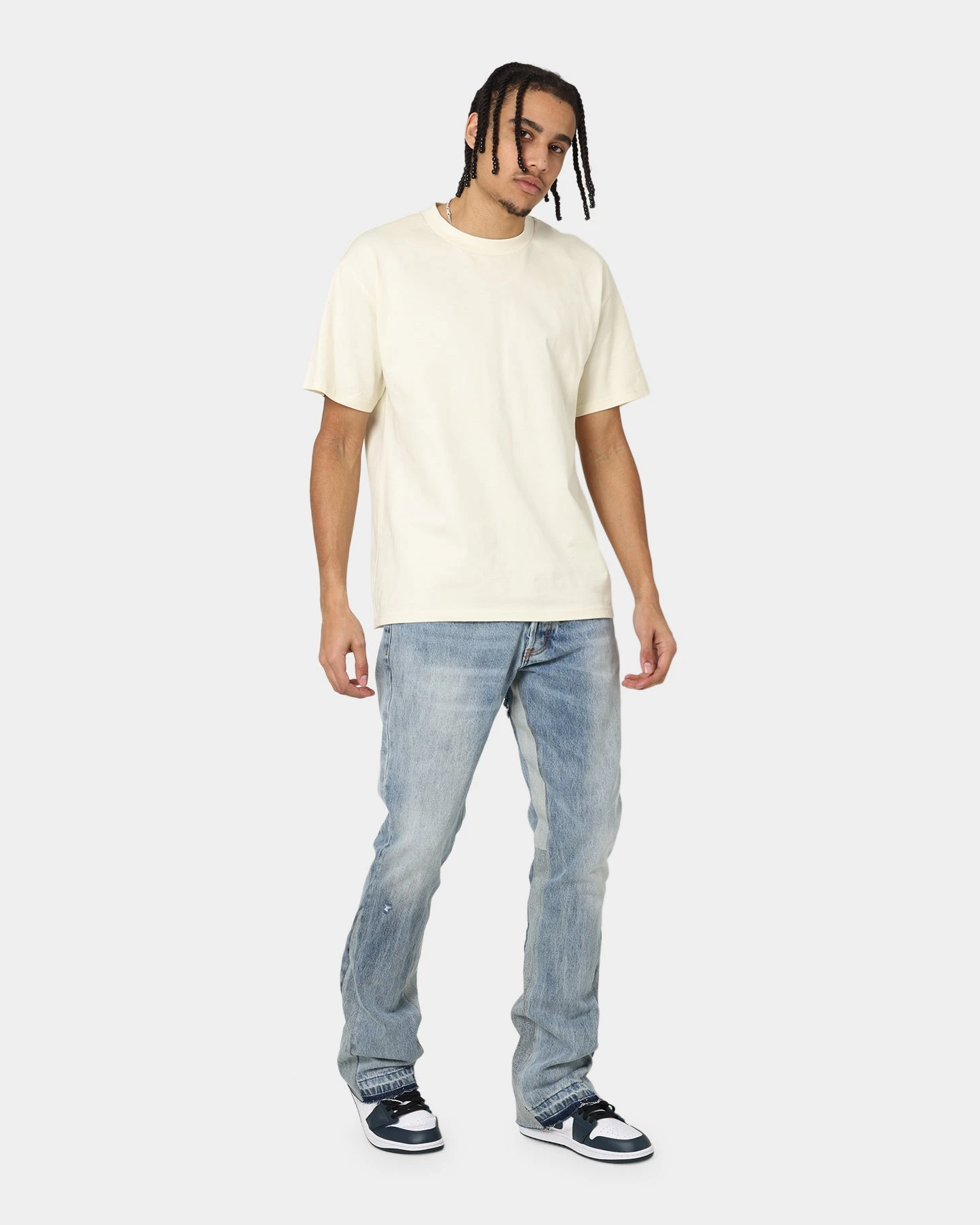 MNML B221 Flare Denim Jeans Blue 5 MNML B221 Flare Denim Jeans Blue - Image 3