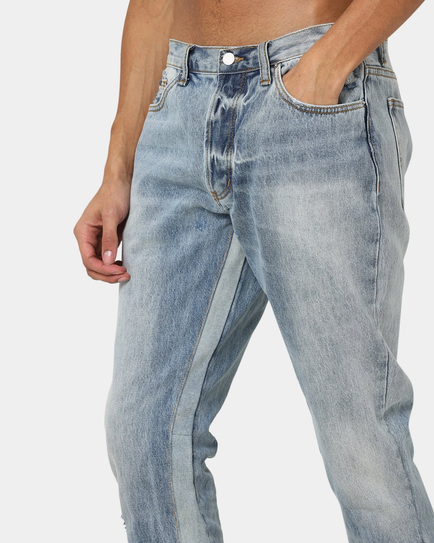 MNML B221 Flare Denim Jeans Blue 10 MNML B221 Flare Denim Jeans Blue - Image 8