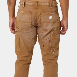 MNML B243 Flare Denim Jeans Brown -Nuvora Fit Sales 03009599 YX300 mens 000080 999cd229 7924 47ab 8618 b1c721a67d63