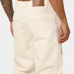 Loiter Utopia Patchwork Jeans Ecru 20 Loiter Utopia Patchwork Jeans Ecru -Nuvora Fit Sales 03009671 YE017 mens 0080