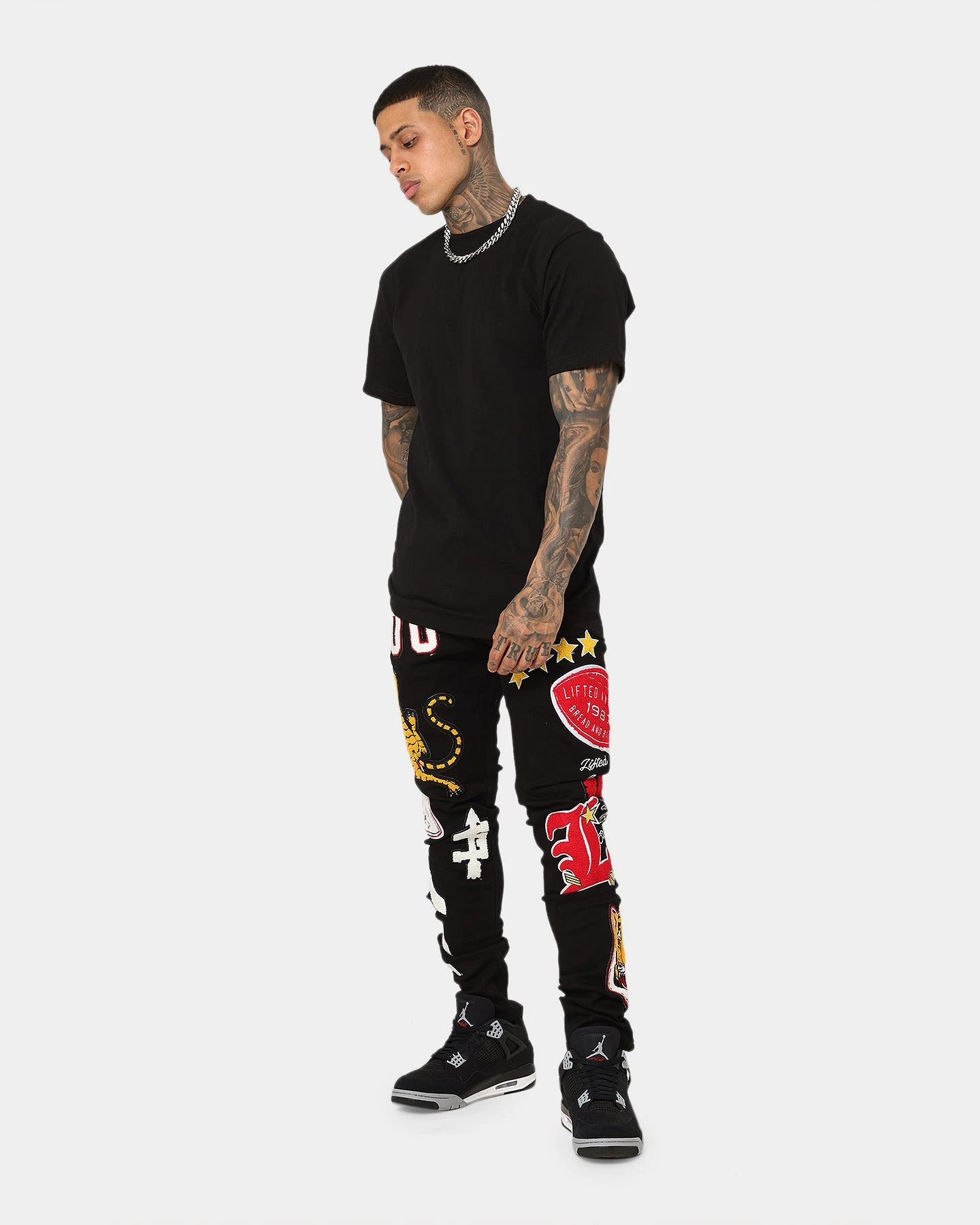 Lifted Anchors "Scholar" Denim Pants Black 4 Lifted Anchors "Scholar" Denim Pants Black - Image 2