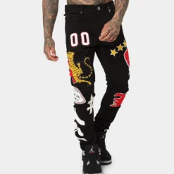 Lifted Anchors "Scholar" Denim Pants Black 14 Lifted Anchors "Scholar" Denim Pants Black -Nuvora Fit Sales 03009821 YB001 mens 050