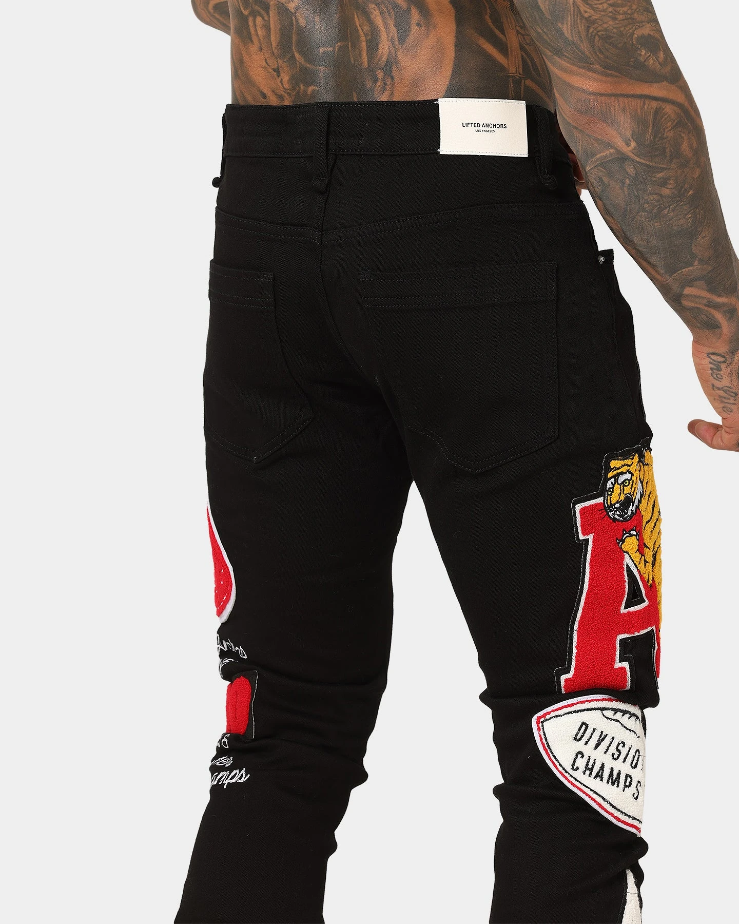 Lifted Anchors "Scholar" Denim Pants Black 10 Lifted Anchors "Scholar" Denim Pants Black - Image 8